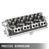 VEVOR Cylinder Head Assembled, Engine Cylinder Head Assembly Replacement 6.4L, Cast Iron Cylinder Head Fit for 08-10 Ford F250 F350 F450 F550