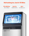 VEVOR commercial ice maker LED display control panel