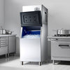 VEVOR Commercial Ice Maker Machine, 550LBS/24H Ice-Making Machine with 300LBS Stainless Steel Storage Bin, Auto Self-Cleaning Ice Maker with Touchscreen for Bar Cafe Restaurant Business Commercial