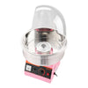 VEVOR Electric Cotton Candy Machine, 1000W Commercial Floss Maker With Cover, Commercial Cotton Candy Machine w/Stainless Steel Bowl & Sugar Scoop, Ideal for Carnival, Birthday, Family Party, Pink