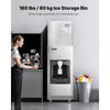 VEVOR Commercial Ice Maker, 450 Lbs/Day Ice-Making Machine, 180 Lbs Large Storage Bin with 20 Lbs/Min Automatic Ice-Dispensing, Self-Cleaning Ice Machine with Touchscreen for Bar, Cafe, Restaurant