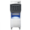 VEVOR Commercial Ice Maker Machine, 450LBS/24H Ice-Making Machine with 250LBS Stainless Steel Storage Bin, Auto Self-Cleaning Ice Maker with Touchscreen for Bar Cafe Restaurant Business Commercial