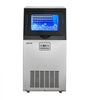 VEVOR Commercial Ice Maker Machine with Pump, 100 lbs/24h with 30 lbs Storage Capacity, Built-in/Freestanding/Under Counter, Stainless Steel Ice Maker with LED Display & Self-Cleaning, for Home Bar
