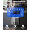 VEVOR Commercial Ice Maker Machine with Pump, 440 lbs/24h with 85 lbs Storage Capacity, Built-in/Freestanding/Under Counter, Stainless Steel Ice Maker with LED Display & Self-Cleaning, for Home Bar