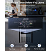 VEVOR Commercial Ice Maker Machine with Pump, 130 lbs/24h with 30 lbs Storage Capacity, Built-in/Freestanding/Under Counter, Stainless Steel Ice Maker with LED Display & Self-Cleaning, for Home Bar