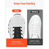 VEVOR Cross Training Shoes, W Width Sneakers US Size 10, Wide Toe Box Shoes with Arch Support & Adjustable Lace-up, Training Shoes for Running, Gymnastics, Dog Walking, and Weightlifting (White)