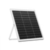 VEVOR 20W 12V Solar Panel Battery Charger, Solar Battery Trickle Charger Maintainer with Intelligent MPPT Controller & Adjustable Mount Bracket, IP67 Waterproof for Car Boat RV Motorcycle Trailer