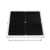 VEVOR 30W 12V Solar Panel Battery Charger, Solar Battery Trickle Charger Maintainer with Intelligent MPPT Controller & Adjustable Mount Bracket, IP67 Waterproof for Car Boat RV Motorcycle Trailer