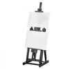 VEVOR Studio H-Frame Easel, Holds Canvas Art up to 77", Beechwood Artists Easel for Painting with Bottom Tray, Double Canvas Position, 22 lbs Load Capacity Studio Easel, Adjustable Art Painting Easel
