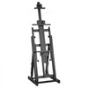 VEVOR Studio H-Frame Easel, Holds Canvas Art up to 77", Beechwood Artists Easel for Painting with Bottom Tray, Double Canvas Position, 22 lbs Load Capacity Studio Easel, Adjustable Art Painting Easel