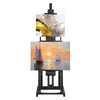 VEVOR Studio H-Frame Easel, Holds Canvas Art up to 77", Beechwood Artists Easel for Painting with Bottom Tray, Double Canvas Position, 22 lbs Load Capacity Studio Easel, Adjustable Art Painting Easel