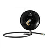 VEVOR Pressure Washer Hose Reel, 50 ft x 3/8 inch Heavy-Duty Steel Bracket-Mounted Pressure Hose Reel, Wall/Floor/Truck Mount, 4000PSI Max, Manual Power Hand Crank for Car/Floor Washing,Garden