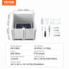 VEVOR Dog Whelping Box, 28.3 x 28.3 x 18.1in Whelping Box for Dogs and Puppies, Whelping Pen for Puppies, Dog Birthing Box with Rails and Washable Pee Pad, Whelping Box for Small Breed Dogs, White