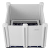 VEVOR Dog Whelping Box, 28.3 x 28.3 x 18.1in Whelping Box for Dogs and Puppies, Whelping Pen for Puppies, Dog Birthing Box with Rails and Washable Pee Pad, Whelping Box for Small Breed Dogs, White