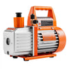 VEVOR Vacuum Pump, 3.5 CFM 1/4 HP, HVAC Single Stage Rotary Vane AC Vacuum Pump, for R134a R22 R410a Systems, with Oil Bottle, 1720 PRM, for Automotive Air Conditioner Maintenance Resin Degassing