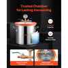 VEVOR 3 Gallon Vacuum Chamber with Pump, 3.5 CFM, Single Stage Vacuum Pump, Stainless Steel Degassing Chamber Kit with Tempered Glass Lid, 5 ft Hose, for Stabilizing Wood Degassing Silicone Resin