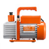 VEVOR 3.5 CFM AC Vacuum Pump and Gauge Set, Single Stage Rotary Vane HVAC Air Vacuum Pump, A/C Refrigerant Manifold Gauge Kit, with Hoses, for R134a, R12, R22, R502a, R410A, R404, R407C Refrigerants