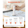 VEVOR Vacuum Storage Bags, 26 Pack Space Saver Vacuum Seal Bags for Clothing, with Pump and Charging Cable, Double Zipper Seal, Thickened PA and PE, Compression for Clothes Storage, Travel Luggage