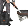 VEVOR Ash Vacuum Cleaner, 5 Gallon with 1200W Powerful Suction, Fireplace Vacuum with Reverse Suction, 16.4 ft Power Cable, 16 Kpa Max. Vacuum, for Fireplaces, Pellet Stoves, Wood Stove, Log Burner