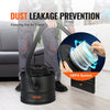 VEVOR Ash Vacuum Cleaner, 4 Gallon with 1200W Powerful Suction, Ash Vac Collector with 47.2 in Flexible Hose, for Fireplaces, Pellet Stoves, Wood Stove, Log Burner, Grills, Pizza Ovens, Fire Pits