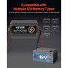 VEVOR 12V 60A DC to DC Battery Charger, 750W, On-Board Battery Charger for Lead-Acid, Lithium, AGM, GEL, and Flooded Batteries, Smart Multi-Stage Charging, for RVs, Commercial Vehicles, Boats, Yachts