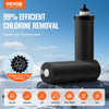 VEVOR Gravity-fed Water Filter System, 2.25G 304 Stainless-Steel Countertop System, Water Filtration System, Reduces Lead and up to 99% of Chlorine, with 2 Carbon Filters & Spigot, for Home Camping RV