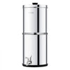 VEVOR Gravity-fed Water Filter System, 2.25G 304 Stainless-Steel Countertop System, Water Filtration System, Reduces Lead and up to 99% of Chlorine, with 2 Carbon Filters & Spigot, for Home Camping RV