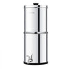 VEVOR Gravity-fed Water Filter System, 2.25G 304 Stainless-Steel Countertop System, Water Filtration System, Reduces Lead and up to 99% of Chlorine, with 2 Carbon Filters & Spigot, for Home Camping RV