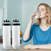 VEVOR Water Filters Replacement, Purification Elements, Ceramic Replacement Filters, Easy to Replace Water Filter, Gravity Water Filter System, Compatible with Most Brands, Pack of 2, White
