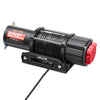 VEVOR 6000 lbs Electric Winch, 12V DC ATV/UTV Winch with Φ0.24 in x 49.2 ft Synthetic Rope, Wireless & Wired Remote Control, IP55 Waterproof, with Fairlead Mount Plate for Towing ATV UTV Off-Road