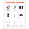 VEVOR 1800W Electric Brushless DC Motor Kit - 48V 4500rpm Motor with Upgraded Speed Controller, Throttle Grip Kit for Go Karts E-Bike Motorcycle Scooter