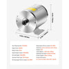 VEVOR 1800W Electric Brushless DC Motor Kit - 48V 4500rpm Motor with Upgraded Speed Controller, Throttle Grip Kit for Go Karts E-Bike Motorcycle Scooter