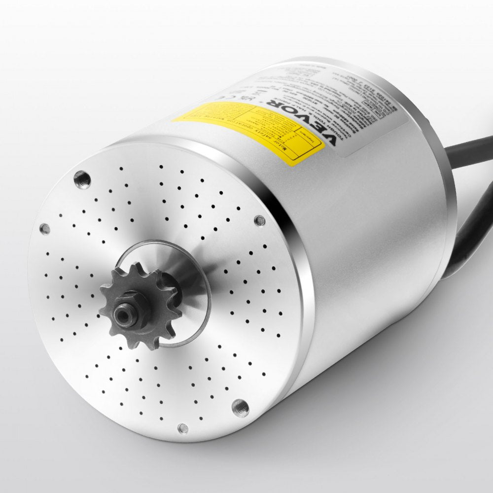 VEVOR 3000W Electric Brushless DC Motor, 60V 4800rpm Go Kart Electric Motor, Electric Dirt Bike Motor Engine for E-Bike Motorcycle Scooter DIY
