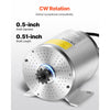 VEVOR 500W Electric Brushless DC Motor Kit - 36V 3000rpm Motor with Upgraded Speed Controller, Throttle Grip Kit for Go Karts E-Bike Motorcycle Scooter