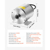 VEVOR 500W Electric Brushless DC Motor Kit - 36V 3000rpm Motor with Upgraded Speed Controller, Throttle Grip Kit for Go Karts E-Bike Motorcycle Scooter