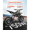 VEVOR 750W Electric Brushless DC Motor Kit - 48V 2700rpm Motor with Upgraded Speed Controller for Go Karts E-Bike Motorcycle Scooter