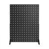 VEVOR Pegboard Display Stand, 17 x 13 in Tabletop Pegboard Display Stand, Accessories Rack Organizer, Thickened Cold-Rolled Steel Peg Board Panel for Grocery Retail Store Jewelry Shop, Black (4 PCS)