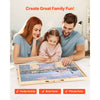 VEVOR 1000 Piece Rotating Puzzle Board with 5 Drawers and Cover, 29x21 in Portable Wooden Table, Jigsaw Puzzle Accessories for Adults, Puzzles Organizer Storage System, Birthday Gift for Mom