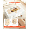 VEVOR 2000 Piece Rotating Puzzle Board with 5 Drawers and Cover, 40x29 in Portable Wooden Table, Jigsaw Puzzle Accessories for Adults, Puzzles Organizer Storage System, Birthday Gift for Mom