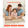 VEVOR 2000 Piece Rotating Puzzle Board with 5 Drawers and Cover, 40x29 in Portable Wooden Table, Jigsaw Puzzle Accessories for Adults, Puzzles Organizer Storage System, Birthday Gift for Mom