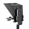 VEVOR Teleprompter, 8" Aluminum Alloy, Desktop Prompter with Adjustable Spectroscope, Remote Control, for YouTube, Twitch, Zoom, Supports DSLR/Webcam/Smartphone, for Video Recording/Live Streaming