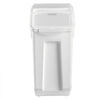 VEVOR Rice Storage Container, 4.5Gallon/20L Capacity Large Dog Food Dispenser Bin, Kitchen Ingredient Grain Cereal Flour Bin, Pet food Containers with Wheels, Measuring Cup, Airtight Lid, 1 Pack