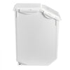 VEVOR Rice Storage Container, 4.5Gallon/20L Capacity Large Dog Food Dispenser Bin, Kitchen Ingredient Grain Cereal Flour Bin, Pet food Containers with Wheels, Measuring Cup, Airtight Lid, 1 Pack