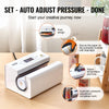 VEVOR Auto Tumbler Heat Press Machine, Mug Heat Press for 11-30oz Sublimation Tumblers, Heat Up Fast and Even, Tumbler Press with Tape and Glove, Temp and Time Setting, for Tumblers, Cups, Mugs, White