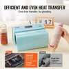 VEVOR Auto Tumbler Heat Press Machine, Mug Heat Press for 11-30oz Sublimation Tumblers, Heat Up Fast and Even, Tumbler Press with Tape and Glove, Temp and Time Setting, for Tumblers, Cups, Mugs, Blue
