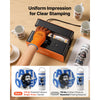 VEVOR Auto Tumbler Heat Press Machine 176 lbs Mug Heat Press Black & Orange, for 11/20/30 oz Sublimation Tumblers, Cups, Glasses, Mugs, Fast Even Heating, Temp & Time Setting, 3 Preset Modes, Low-Noise
