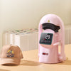 VEVOR Auto Hat Heat Press Machine, with 2pcs Interchangeable Platens, Automatic Open and Release, Touchscreen for Precise Time and Temperature Control, Heat Transfer Printing for Caps, Hats, Pink