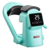 VEVOR Auto Hat Heat Press Machine, with 2pcs Interchangeable Platens, Automatic Open and Release, Touchscreen for Precise Time and Temperature Control, Heat Transfer Printing for Caps, Hats, Green