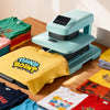 VEVOR Auto Heat Press Machine 15 x 15 inch T-Shirt Press Machine Green, Auto Release and Adjustable Pressure, Digital Display, Rapid and Even Heating, for Sublimation, Vinyl, Heat Transfer Projects