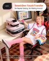 VEVOR Auto Heat Press Machine Pink - smart one-touch transfer lifestyle image